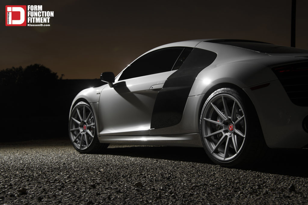 audi r8 m10r matte gunmetal klassen klassenid wheels custom bespoke rims wheel vossen forgiato adv1 anrky hre performance al13 brixton