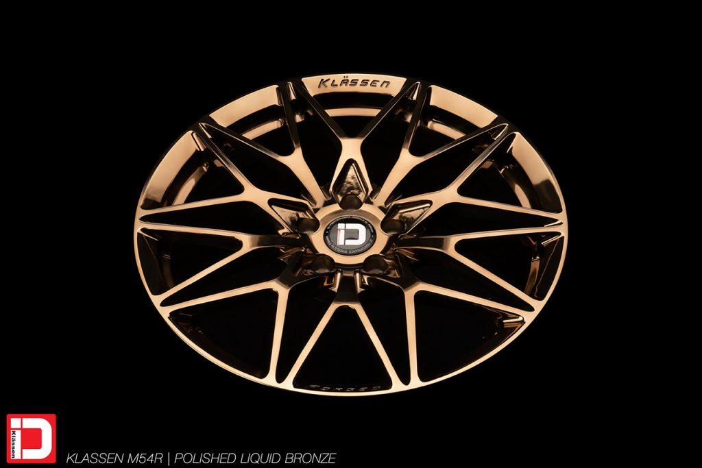 m54r polished liquid bronze klassen klassenid wheels custom bespoke rims wheel vossen forgiato adv1 anrky hre performance al13 brixton