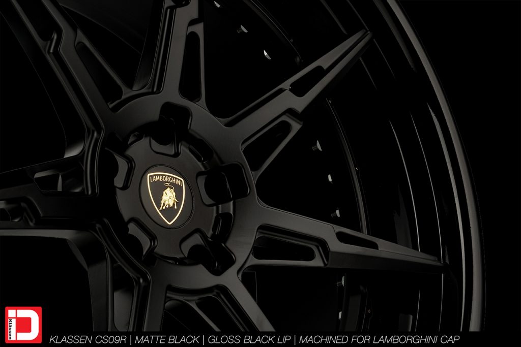 cs09r matte black gloss black lamborghini klassen klassenid wheels custom bespoke rims wheel vossen forgiato adv1 anrky hre performance al13 brixton