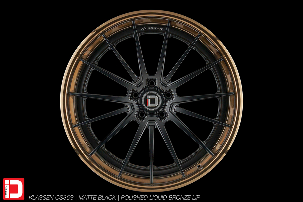 cs35s matte black polished liquid bronze klassen klassenid wheels custom bespoke rims wheel vossen forgiato adv1 anrky hre performance al13 brixton