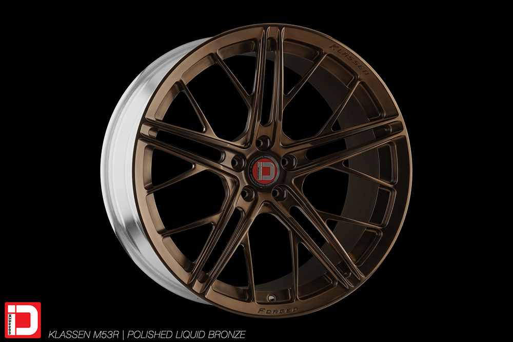 m53r polished liquid bronze klassen klassenid wheels custom bespoke rims wheel vossen forgiato adv1 anrky hre performance al13 brixton
