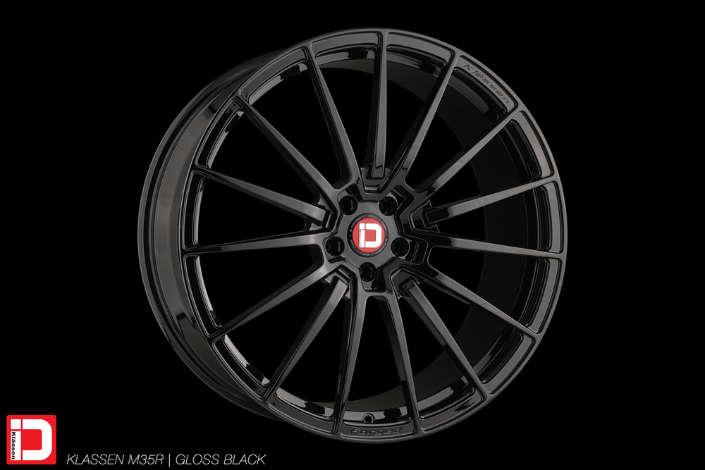 m35r gloss black monoblock klassen klassenid wheels custom bespoke rims wheel vossen forgiato adv1 anrky hre performance al13 brixton