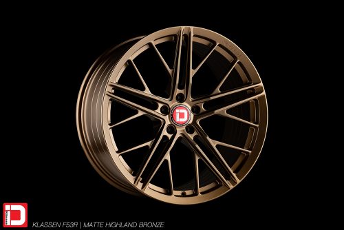 f53r matte highland bronze klassen klassenid wheels custom bespoke rims wheel vossen forgiato adv1 anrky hre performance al13 brixton