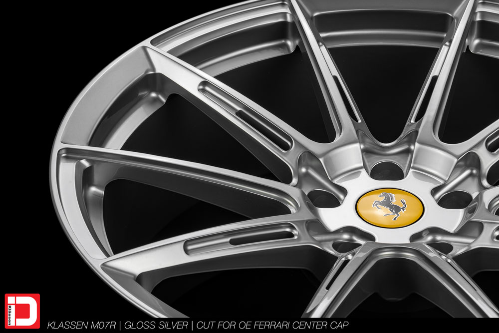 m07r gloss silver klassen klassenid wheels custom bespoke rims wheel vossen forgiato adv1 anrky hre performance al13 brixton