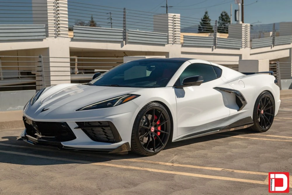 chevrolet c8 corvette m58r matte black klassen klassenid wheels custom bespoke rims wheel vossen forgiato adv1 anrky hre performance al13 brixton